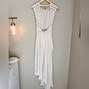 Free People Maxi Dress in Creme